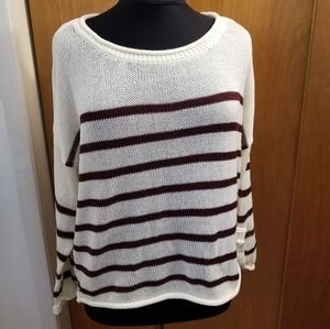 🍂Forever 21+ Striped Sweater